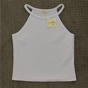 White Women's Tank Top